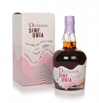 Dictador 17 Year Old 2005 (cask Exp-813) Sinfonia Pardo Dark Rum