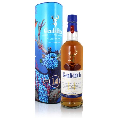 Glenfiddich 14 Year Old Bourbon Barrel Reserve 2024 Festive Limited Edition