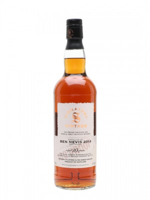 Ben Nevis 2014 / 10 Year Old / Signatory 100 Proof Edition 63