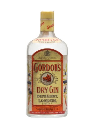 Gordon's Dry Gin / Bottled 1970s