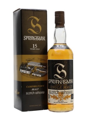 Springbank 15 Year Old / Bottled 1980s