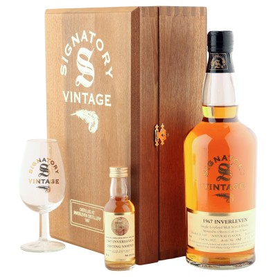Inverleven 1967 35 Year Old, Signatory Vintage 2003 Set - Cask 3827
