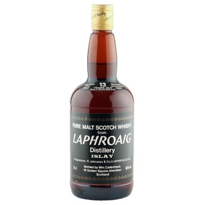 Laphroaig 1967 13 Year Old, Cadenhead's Pure Malt 1980 Dumpy Bottling