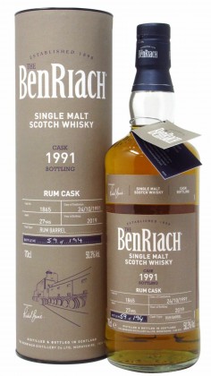 Benriach Single Cask #1865 1991 27 year old