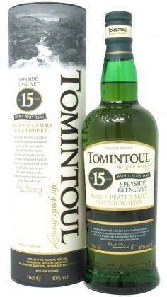 Tomintoul Peaty Tang Single Malt 15 year old