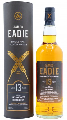 Inchgower James Eadie - Single Sherry Cask #354554 2008 13 year old