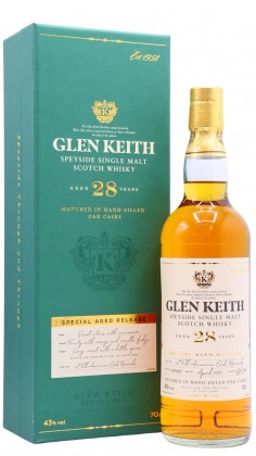 Glen Keith Secret Speyside - Special Aged Release Single Malt 1992 28 year old