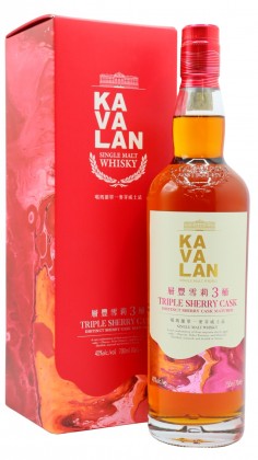 Kavalan Triple Sherry Cask Taiwanese