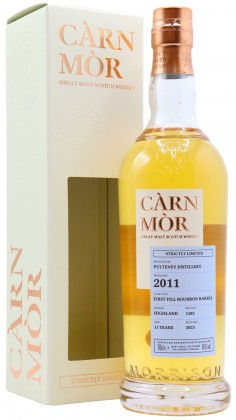 Old Pulteney Carn Mor Strictly Limited - Bourbon Cask Finish 2011 11 year old