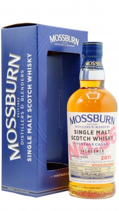 Inchgower Mossburn Vintage Cask Batch #36 2011 12 year old