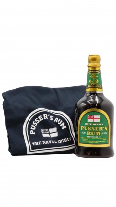 Pusser's Branded T-Shirt & Select Aged 151 Overproof Rum