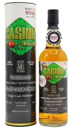 Tobermory Casino Series - Single Islay Cask #150069 Blackjac 1995 21 year old