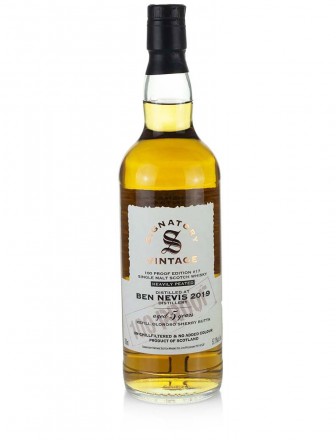 Ben Nevis (Peated) 5 Year Old 2019 Signatory 100-Proof Edition #17