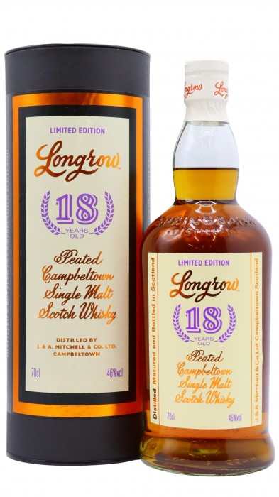 Longrow Campbeltown Single Malt 2021 Edition 18 year old