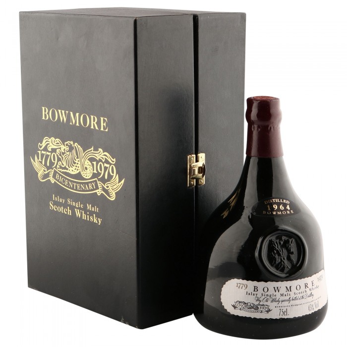 Bowmore 1964, Bicentenary 1979 Bottling with Presentation Case