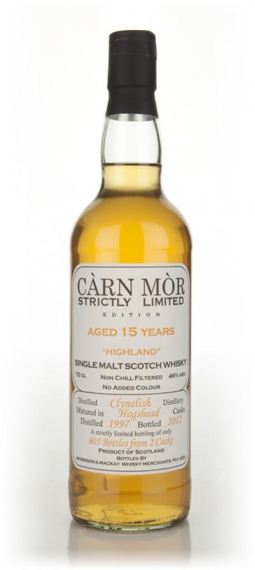 Clynelish 15 Year Old 1997 Strictly Limited Carn Mor