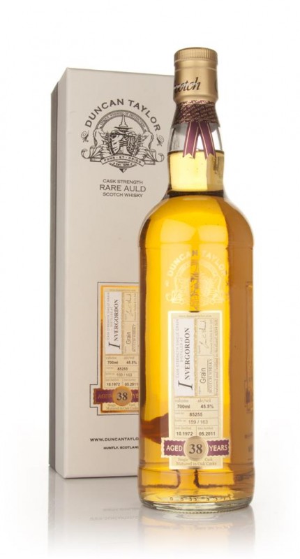 Invergordon 38 Year Old 1972 Cask 85255 Rare Auld Duncan Taylor