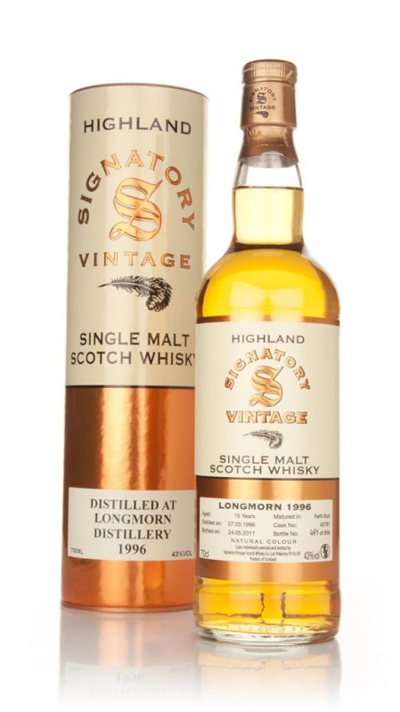 Longmorn 15 Year Old Signatory