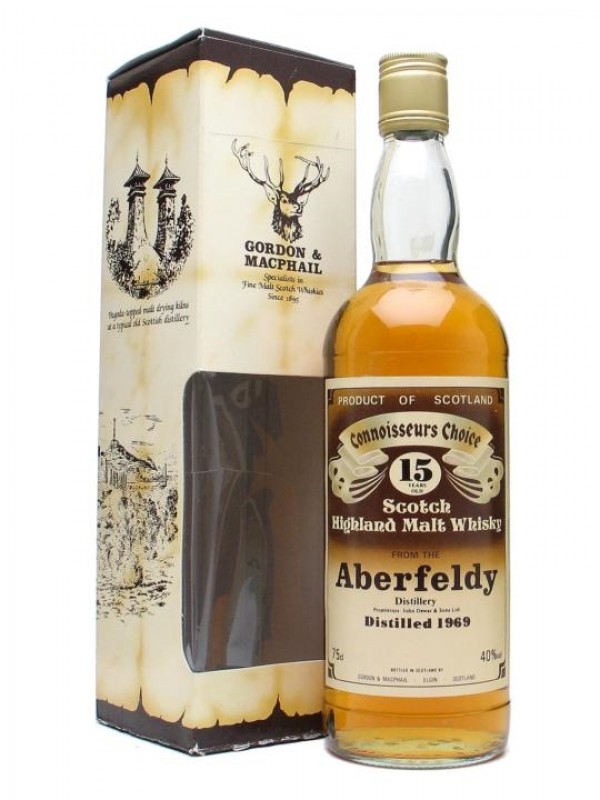 Aberfeldy 1969 15 Year Old Connoisseurs Choice Gordon & Macphail