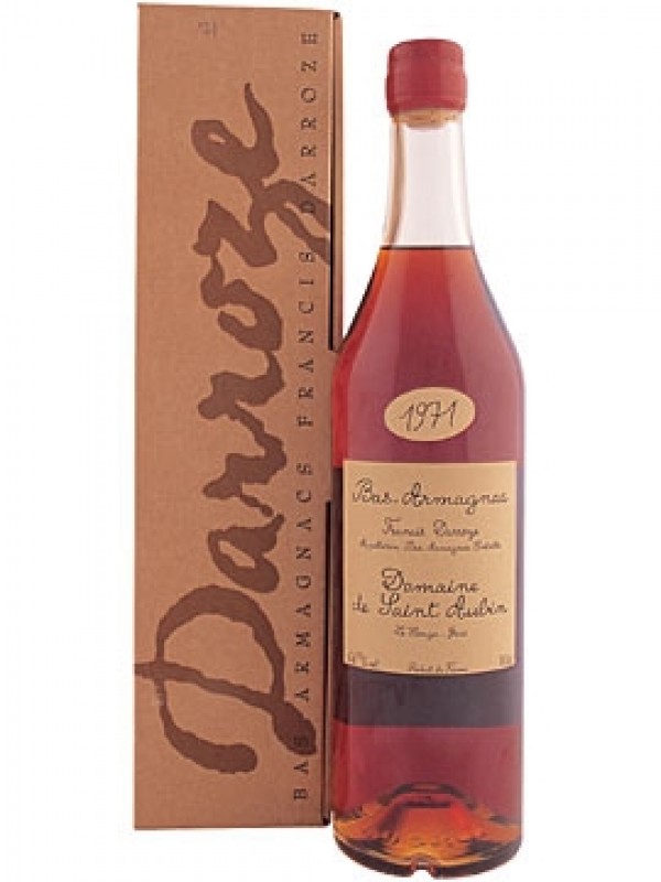 Domaine de Saint Aubin au Houga 1971 Armagnac Darroze