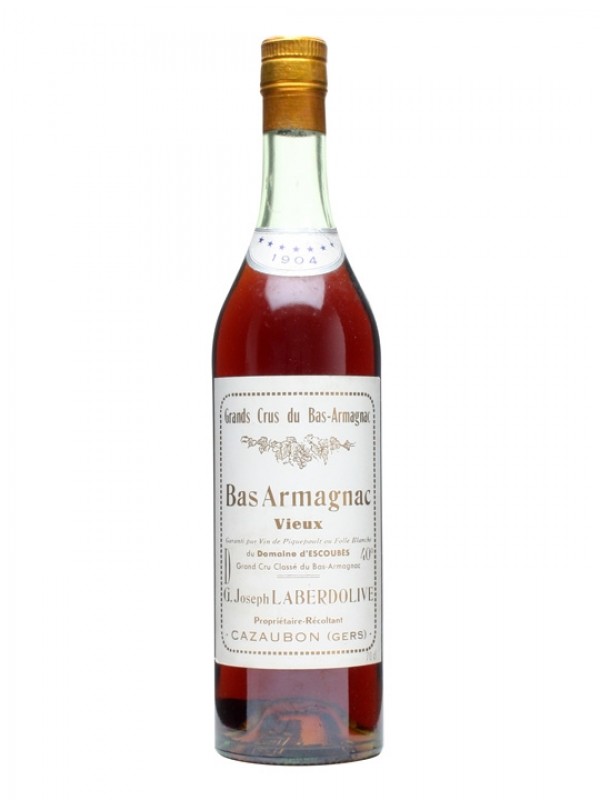 Domaine d'Escoub s 1904 Armagnac Laberdolive