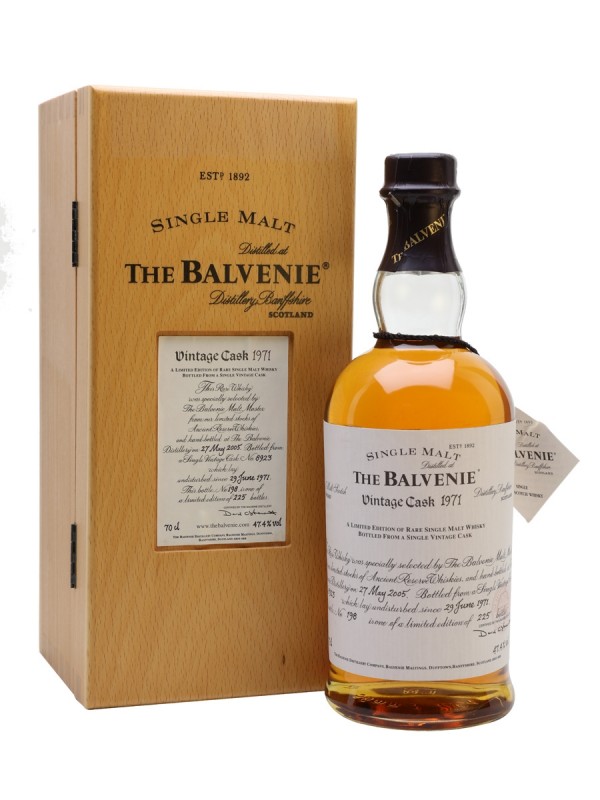 Balvenie 1971 33 Year Old Cask #8923