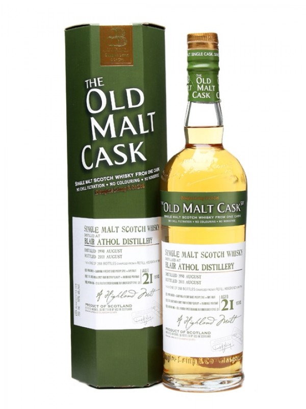 Blair Athol 1990 21 Year Old Old Malt Cask #7561 Douglas Laing