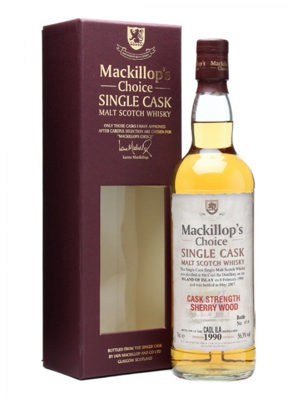 Caol Ila 1990 17 Year Old Sherry Wood Mackillop's