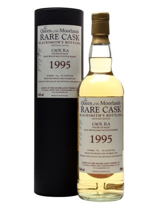 Caol Ila 1995 13 Year Old Cask #10034 Queen of the Moorlands