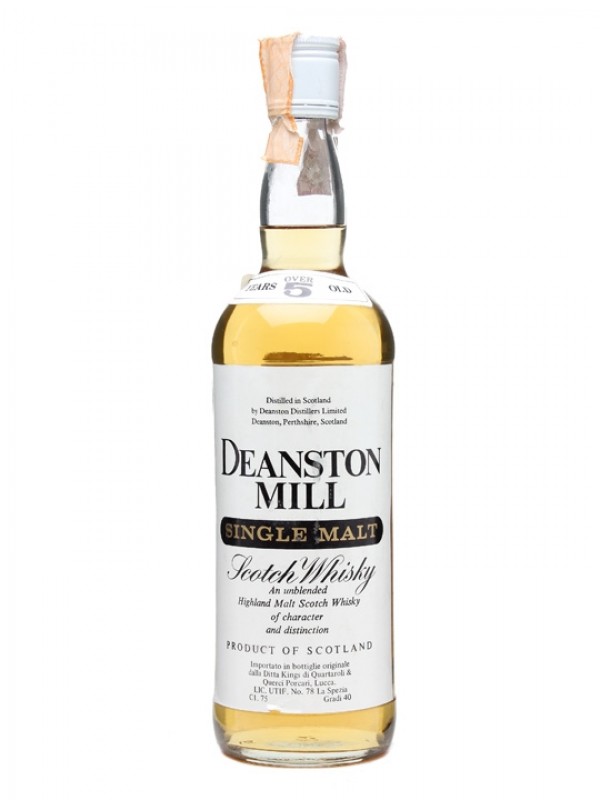 Deanston Mill 5 Year Old / Bottled 1980s