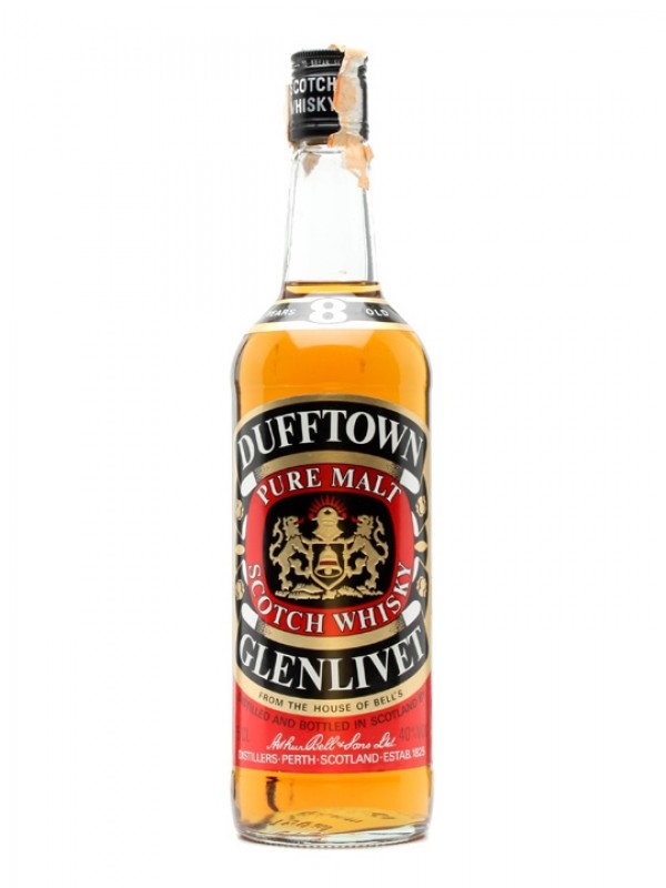 Dufftown Glenlivet 8 Year Old Bottled 1980's 75cl