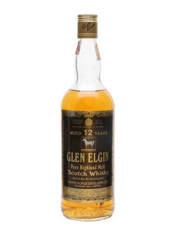 Glen Elgin 12 Year Old Bottled 1980s 75cl