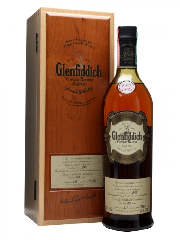 Glenfiddich 1968 30 Year Old