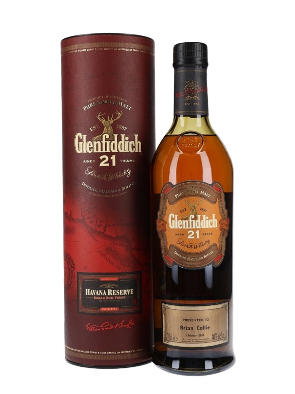 Glenfiddich 21 Year Old Havana Reserve