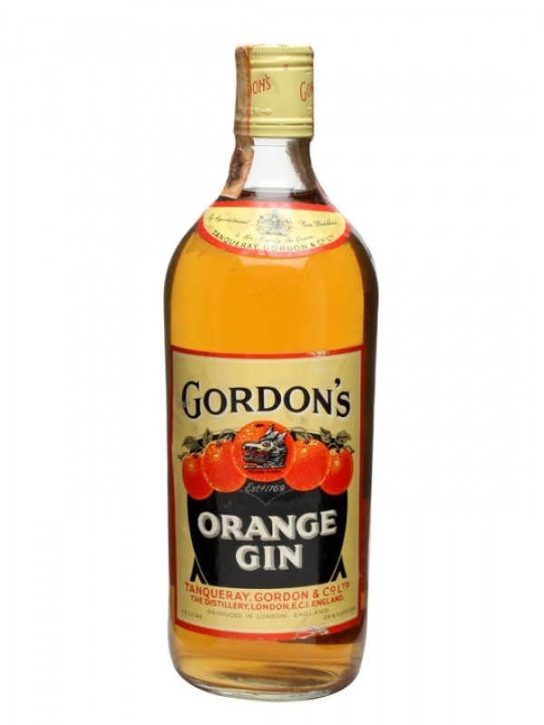 Gordon's Orange Gin Bottled 1970s