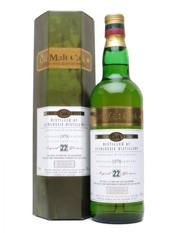 Glenlossie 1978 22 Year Old Douglas Laing Old Malt Cask