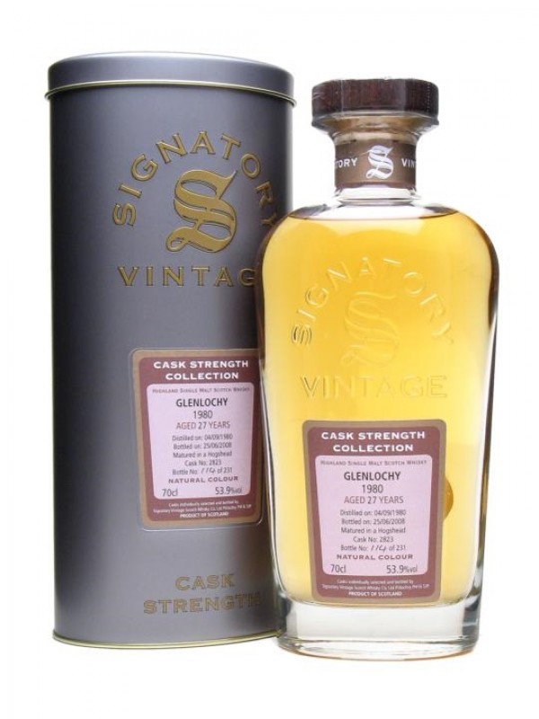 Glenlochy 1980 27 Year Old Signatory Cask Strength Collection