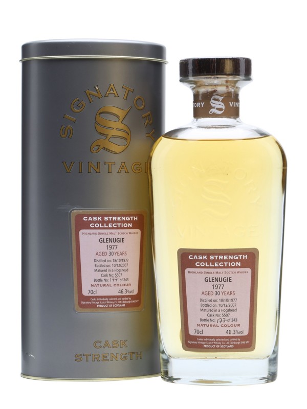 Glenugie 1977 30 Year Old Signatory Cask Strength Collection