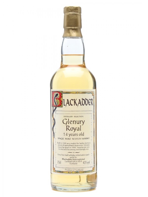 Glenury Royal 14 Year Old Blackadder