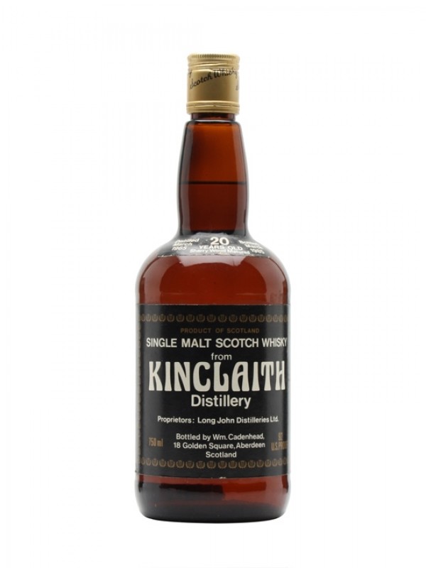 Kinclaith 1965 20 Year Old Sherry Cask Cadenhead's