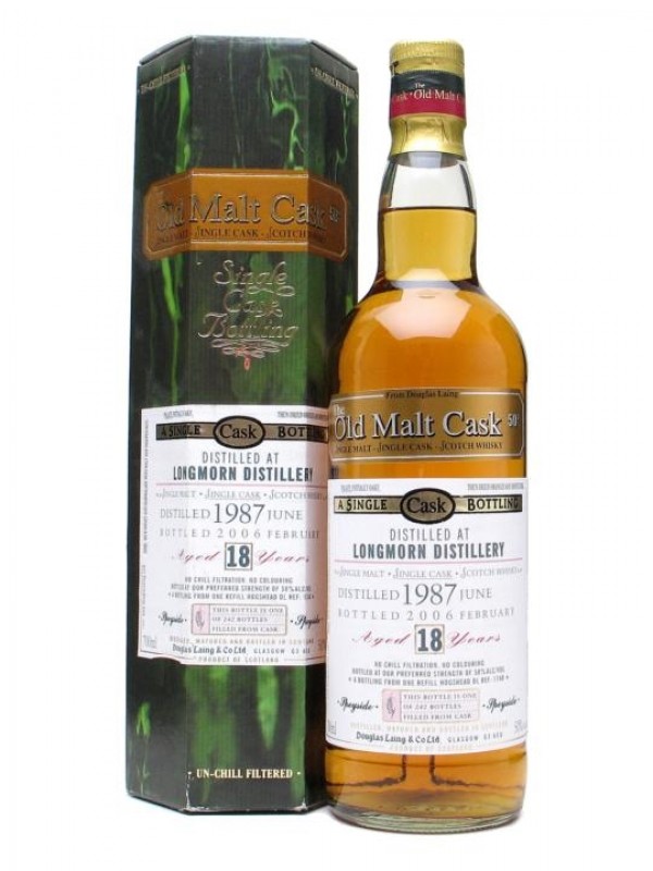 Longmorn 1987 18 Year Old Douglas Laing Old Malt Cask