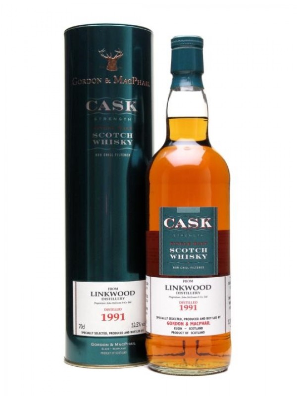 Linkwood 1991 Cask Strength Gordon & Macphail