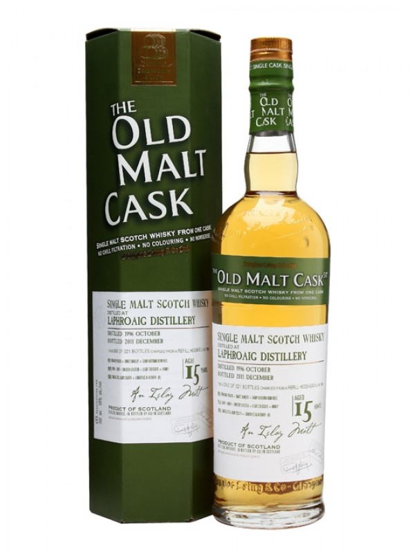 Laphroaig 1996 15 Year Old Old Malt Cask #7966 Douglas Laing