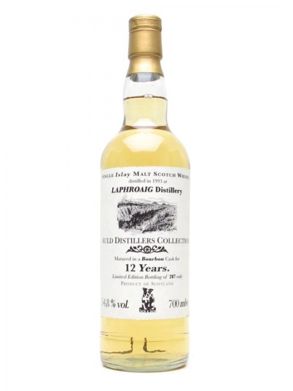 Laphroaig 1993 12 Year Old Auld Dist's Coll'n Independent Bottling