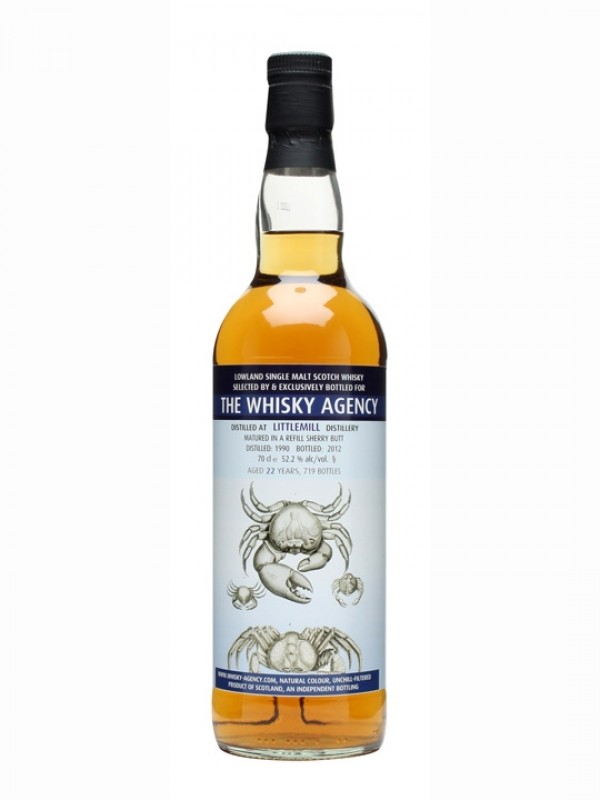 Littlemill 1990 22 Year Old The Whisky Agency Sea Life