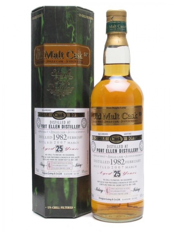 Port Ellen 1982 / 25 Year Old / Sherry Butt 3400 / Old Malt Cask