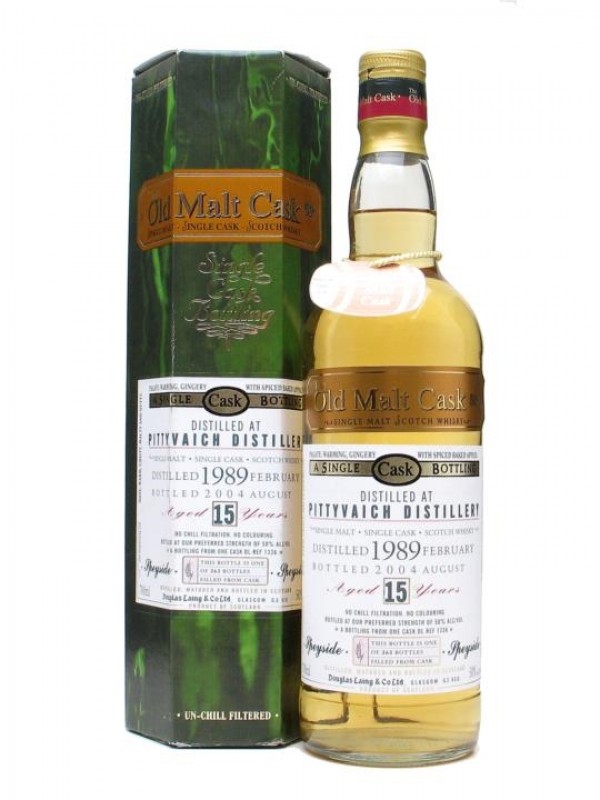 Pittyvaich 1989 15 Year Old Douglas Laing Old Malt Cask