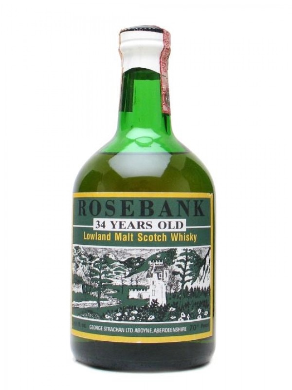 Rosebank 34 Year Old Bottled 1980's Independent Bottling