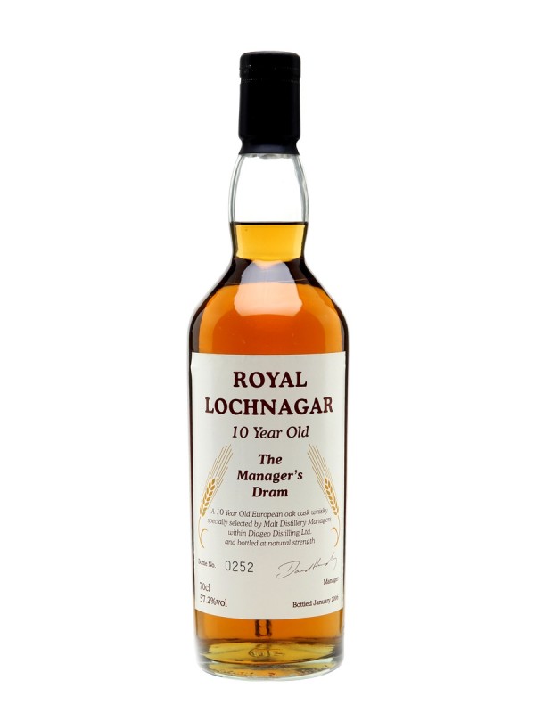 Royal Lochnagar 10 Year Old / Manager's Dram