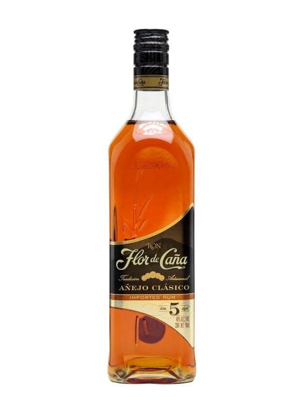 Flor de Cana 5 Year Old Black Label Rum